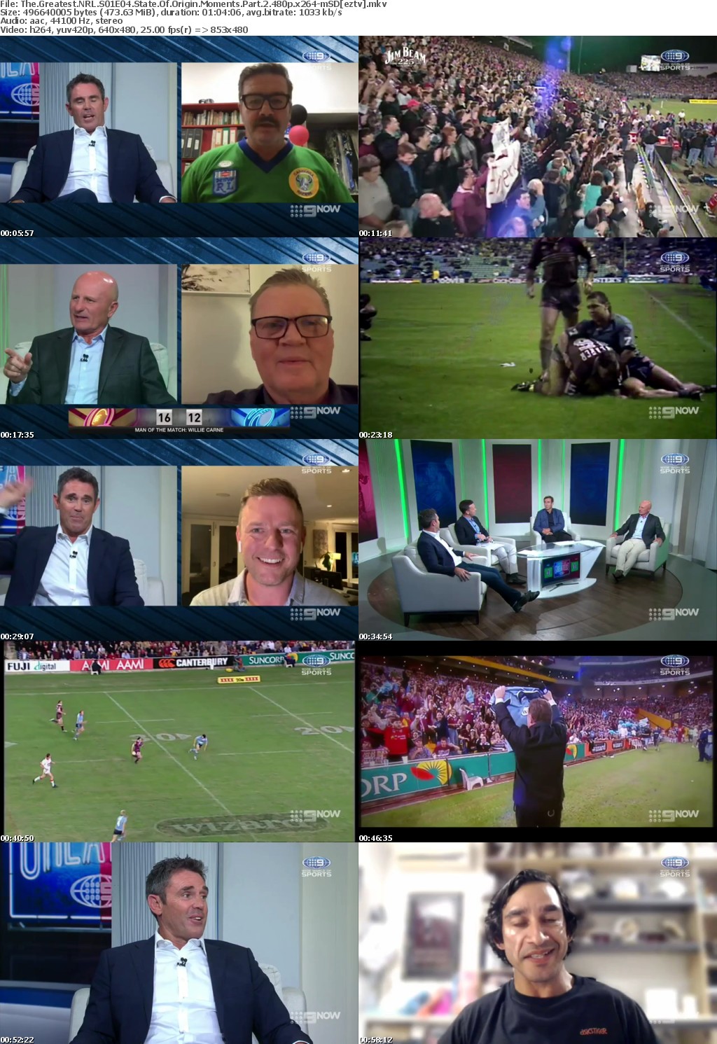 The Greatest NRL S01E04 State Of Origin Moments Part 2 480p x264-mSD
