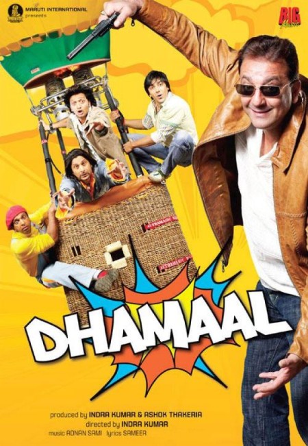 Dhamaal 2007 Hindi 1080p NF WEBRip x264 DD 5 1 ESubs - LOKiHD - Telly