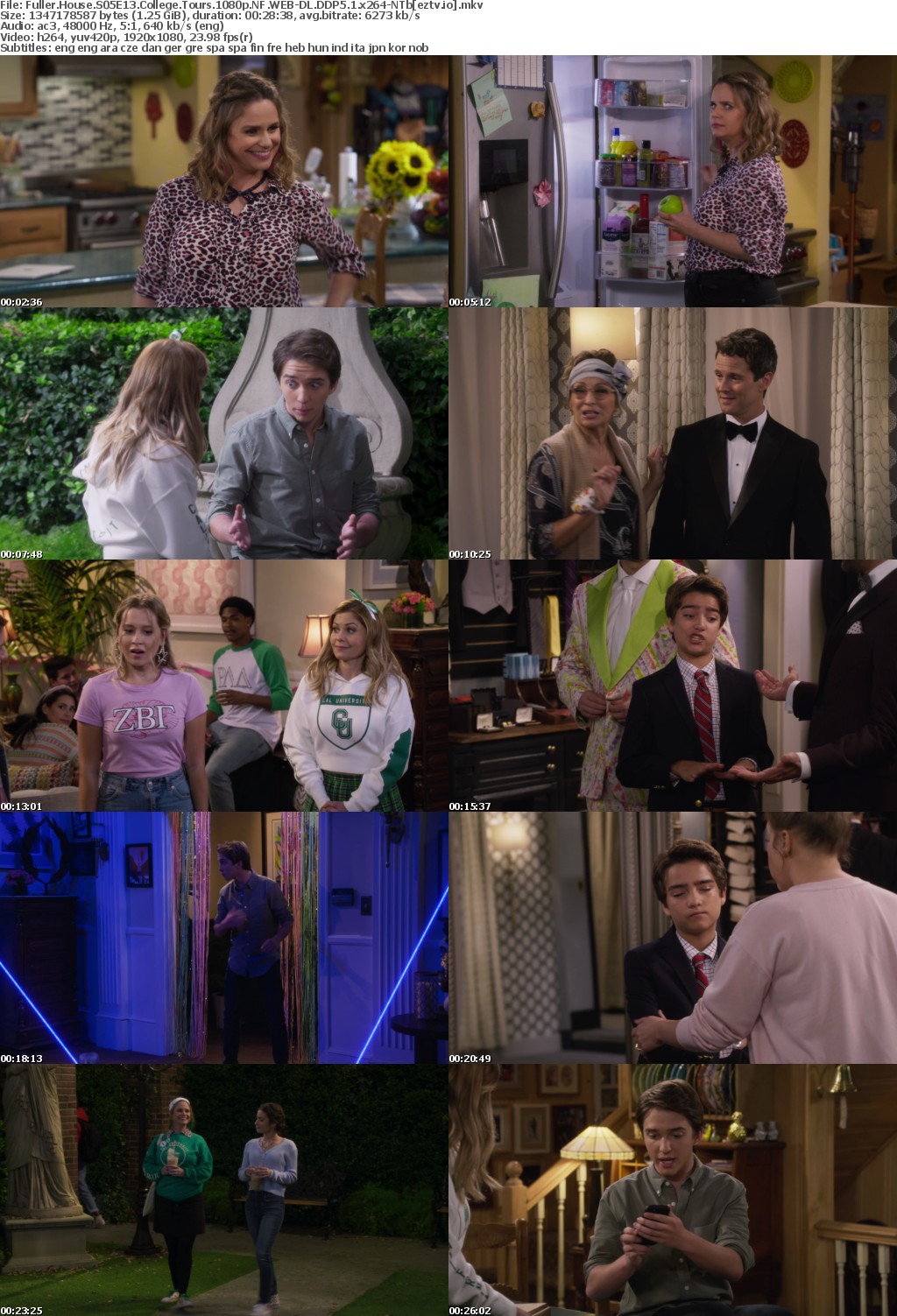 Fuller House S05E13 College Tours 1080p NF WEB-DL DDP5 1 x264-NTb