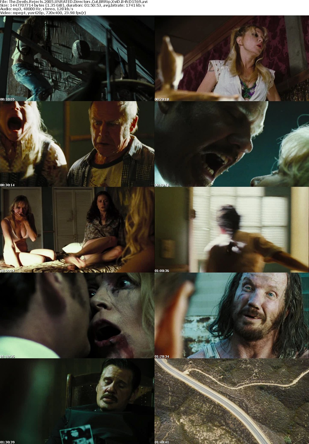 The Devils Rejects (2005) UNRATED Directors Cut BRRip XviD B4ND1T69