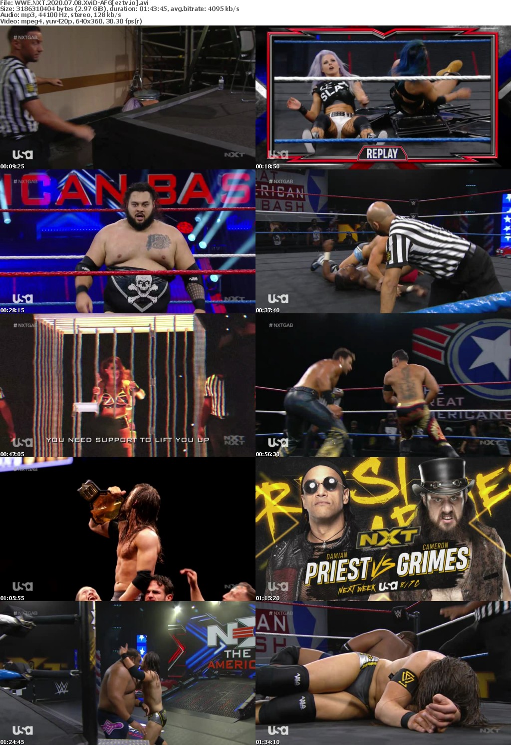 WWE NXT 2020 07 08 XviD-AFG