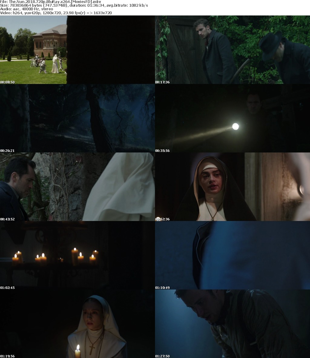 The Nun 2018 720p BluRay x264 MoviesFD