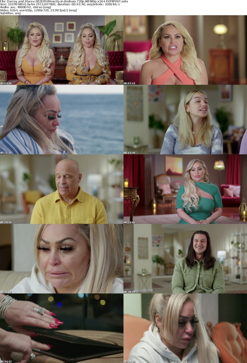 Darcey and Stacey S02E09 Blow Up in Bodrum 720p WEBRip x264-KOMPOST