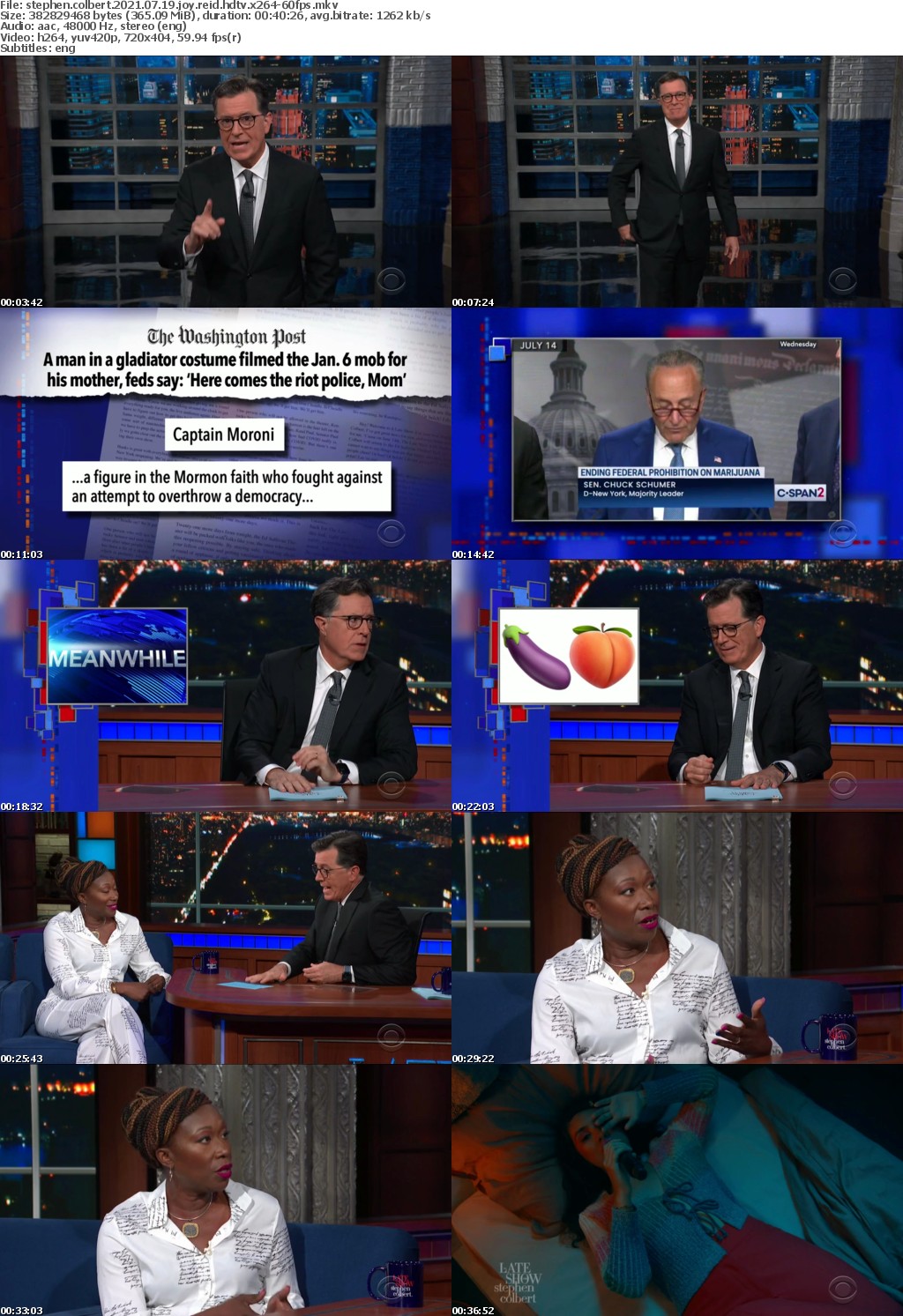 Stephen Colbert 2021 07 19 Joy Reid HDTV x264-60FPS