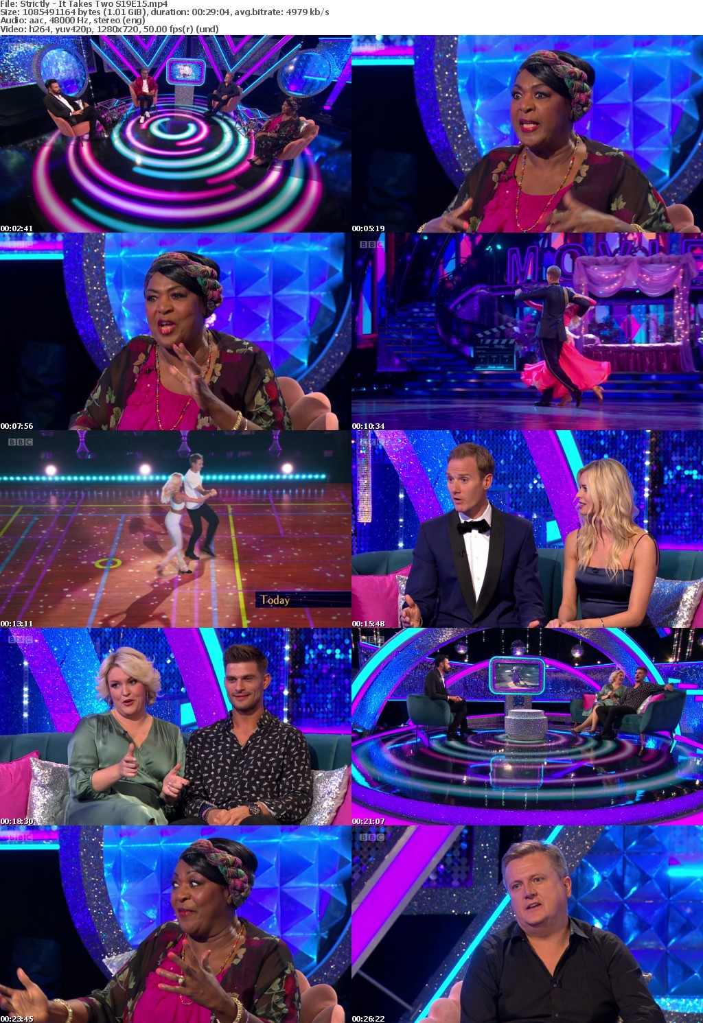 Strictly - It Takes Two S19E15 (1280x720p HD, 50fps, soft Eng subs)