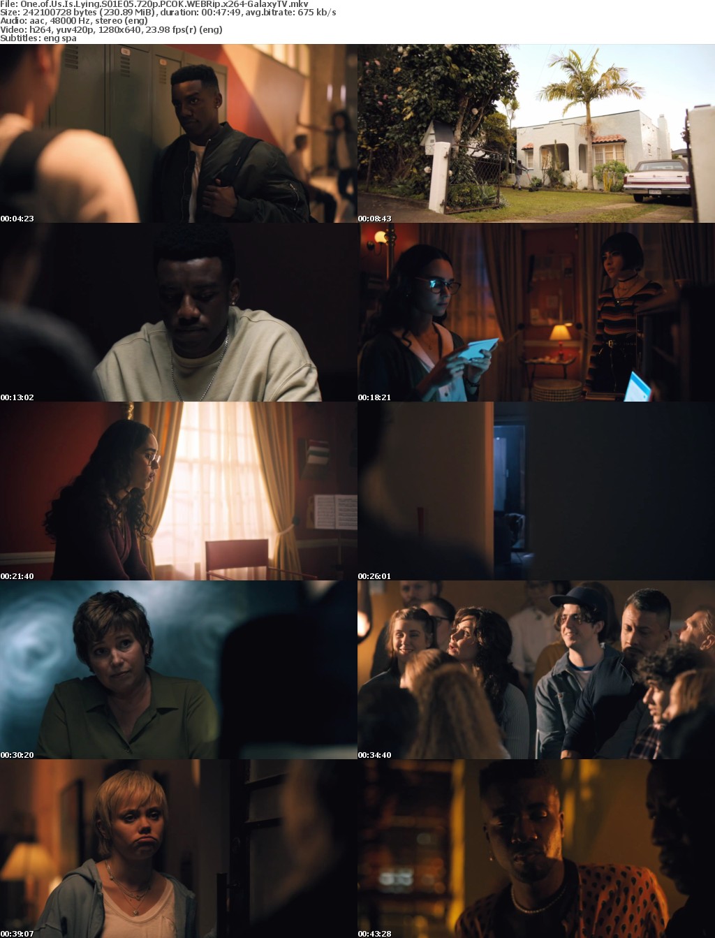 One of Us Is Lying S01 COMPLETE 720p PCOK WEBRip x264-GalaxyTV