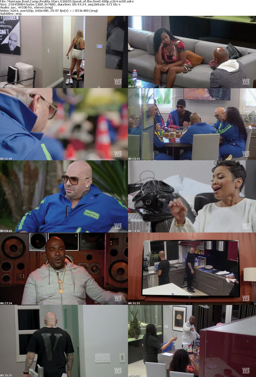 Marriage Boot Camp Reality Stars S16E05 Speak of the Devil 480p x264-mSD