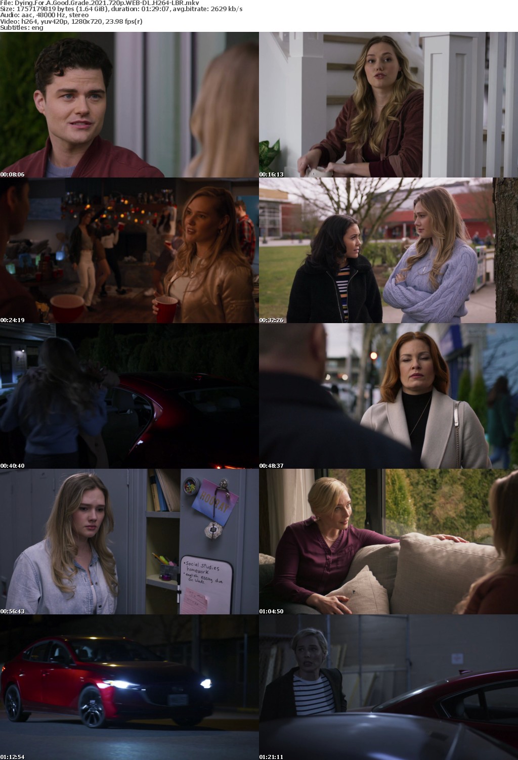 Dying For A Good Grade 2021 720p WEB-DL H264-LBR
