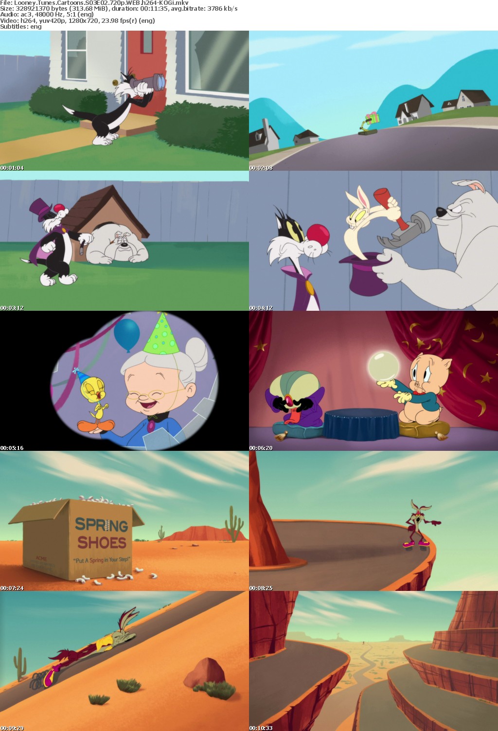 Looney Tunes Cartoons S03E02 720p WEB h264-KOGi