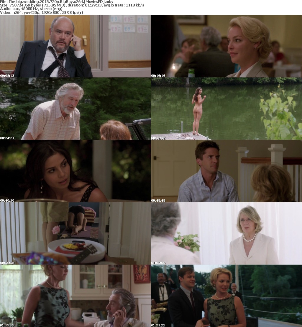 The Big Wedding (2013) 720p BluRay x264 - MoviesFD