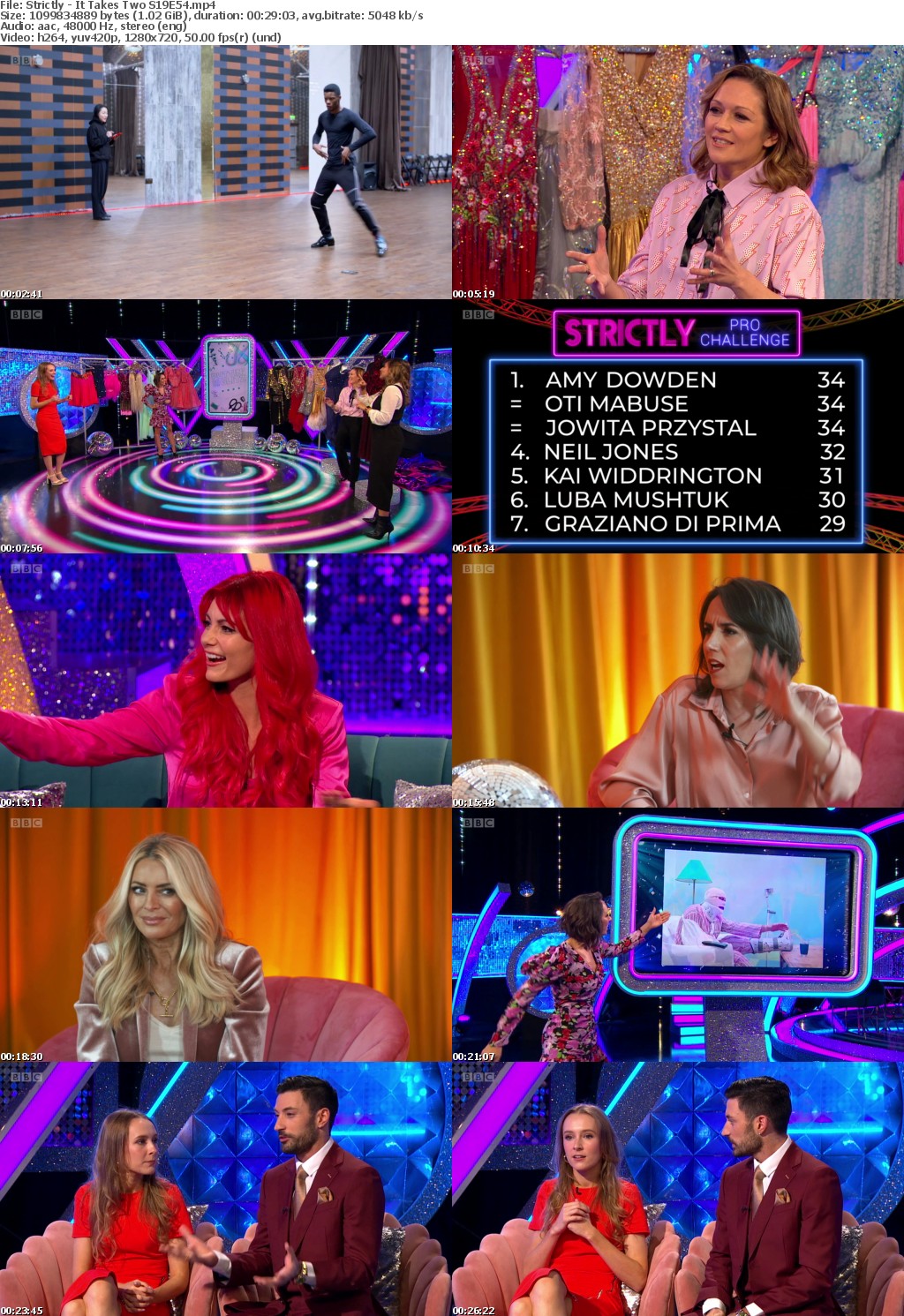 Strictly - It Takes Two S19E54 (1280x720p HD, 50fps, soft Eng subs)