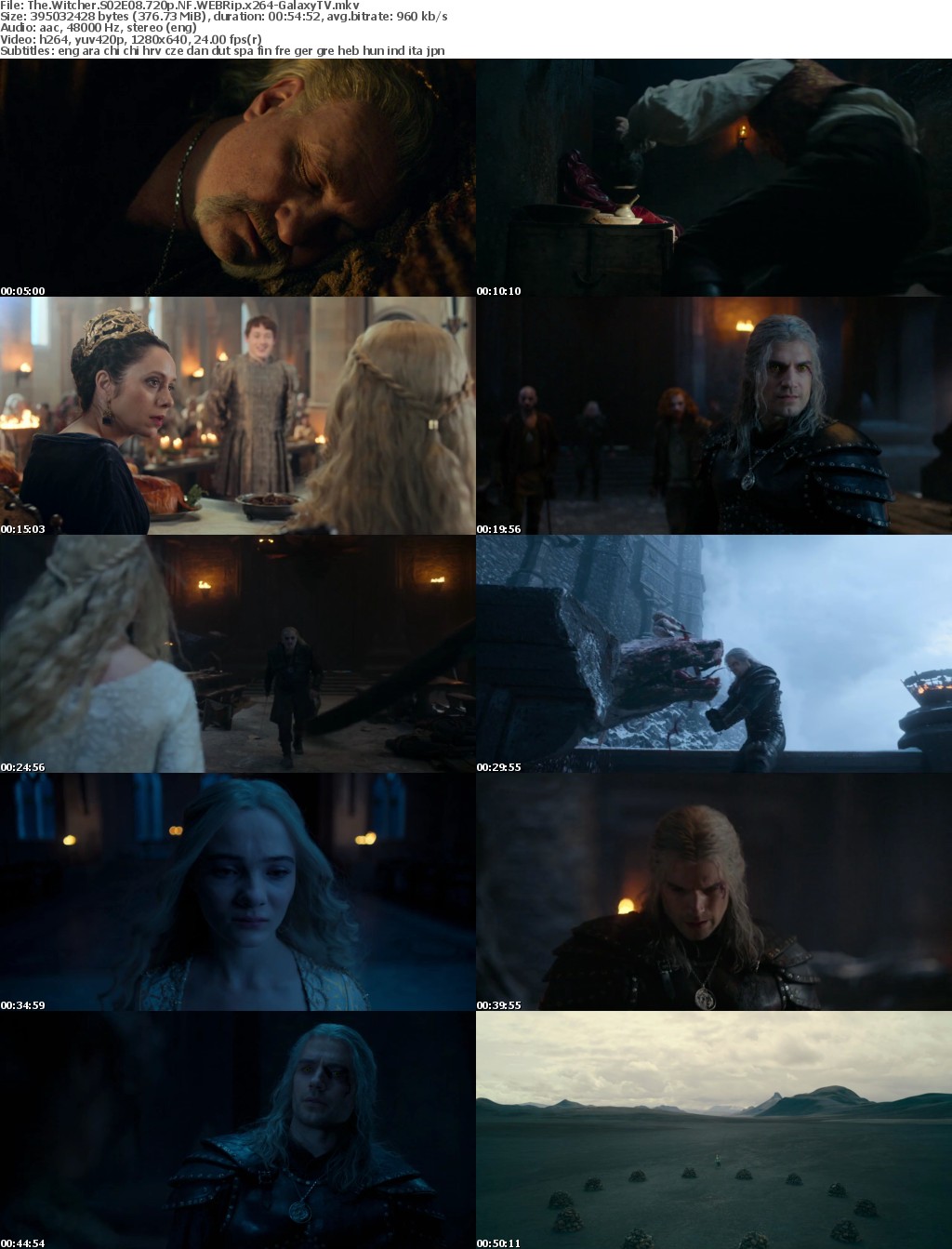 The Witcher S02 COMPLETE 720p NF WEBRip x264-GalaxyTV