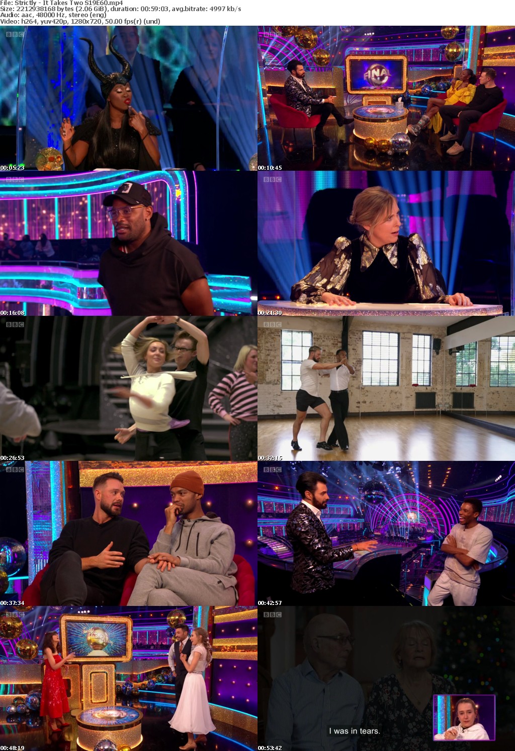 Strictly - It Takes Two S19E60 (1280x720p HD, 50fps, soft Eng subs)