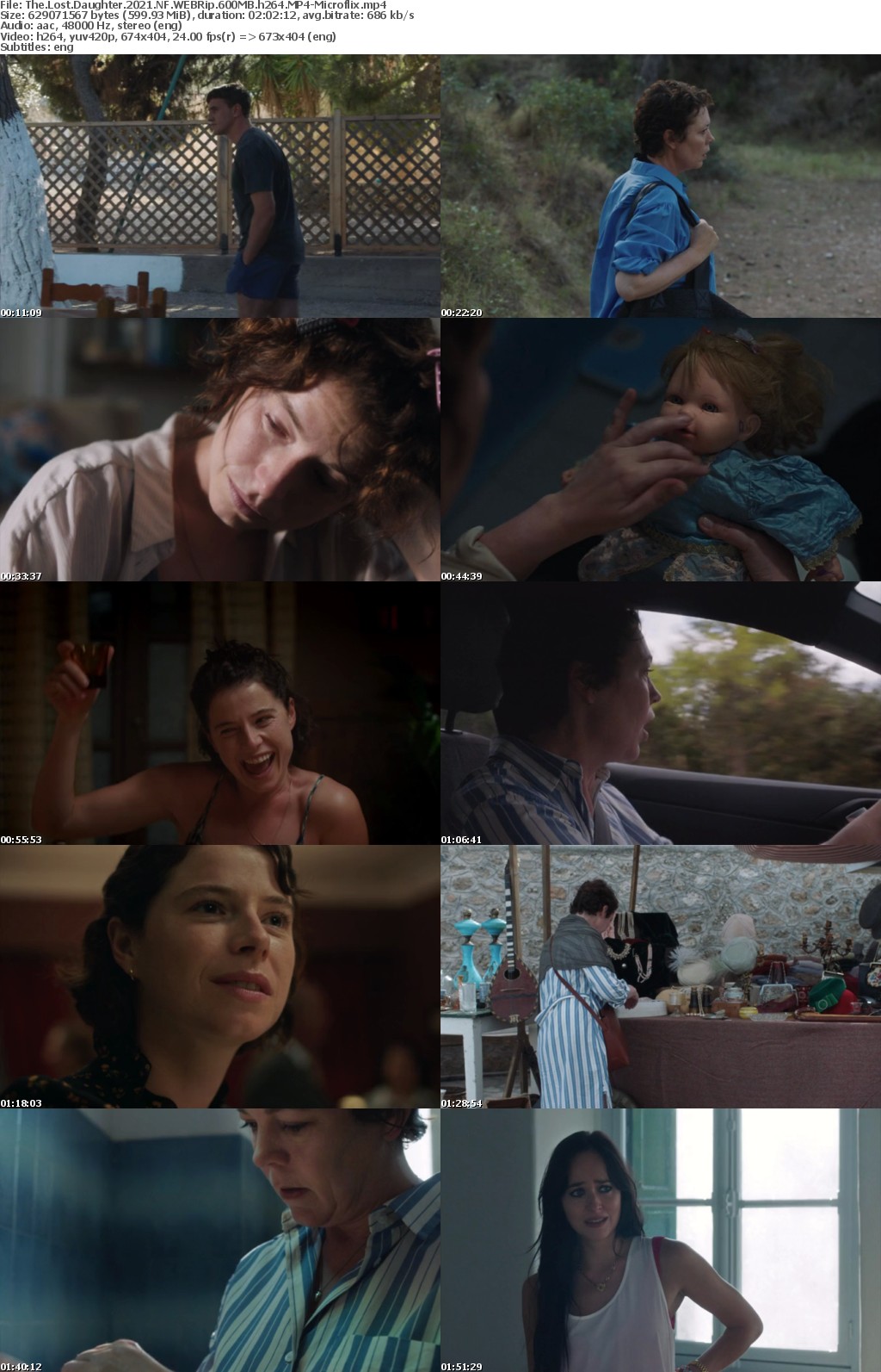The Lost Daughter 2021 NF WEBRip 600MB h264 MP4-Microflix