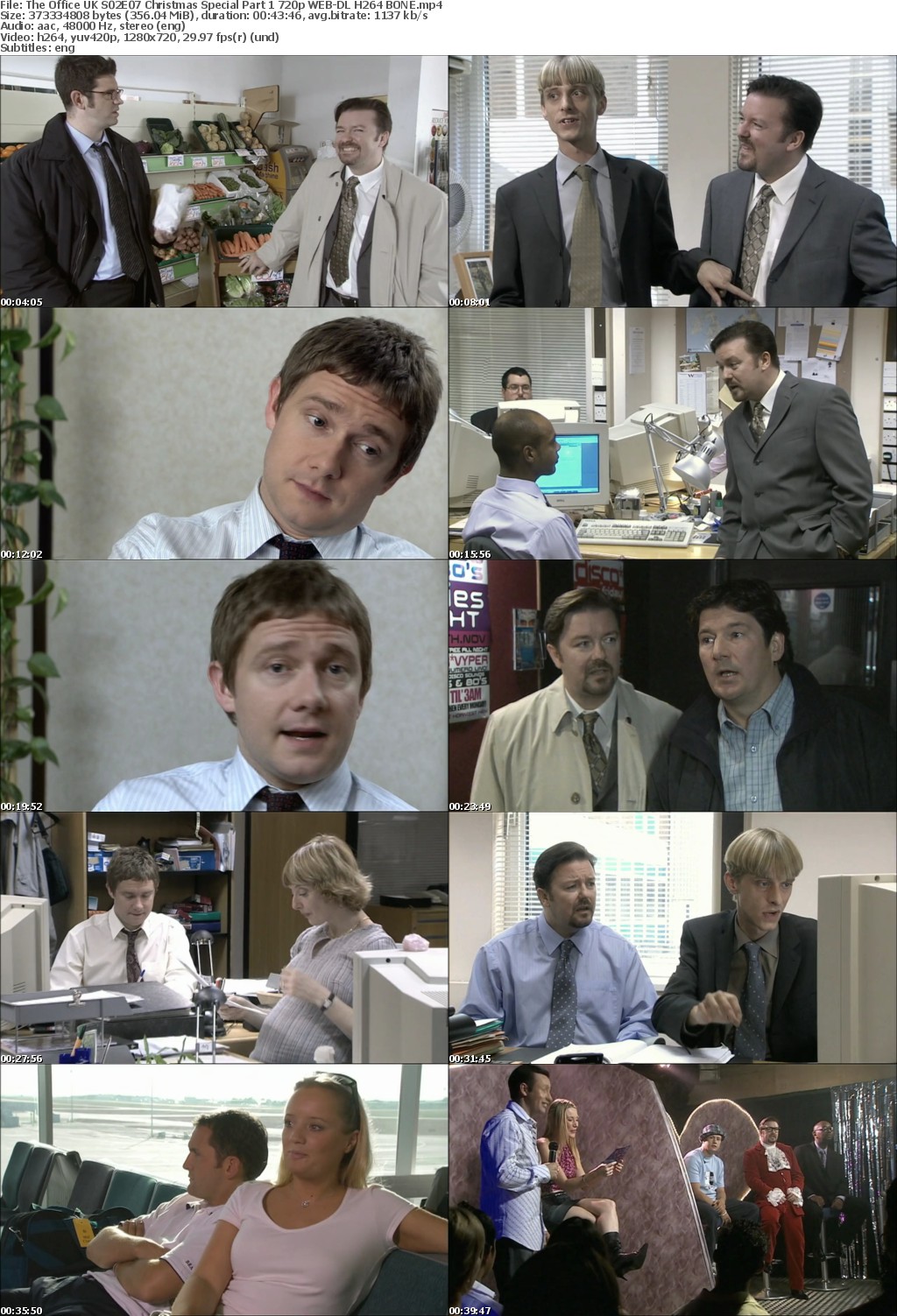 The Office UK Complete S01-S02+Xmas 720p WEB-DL H264 BONE