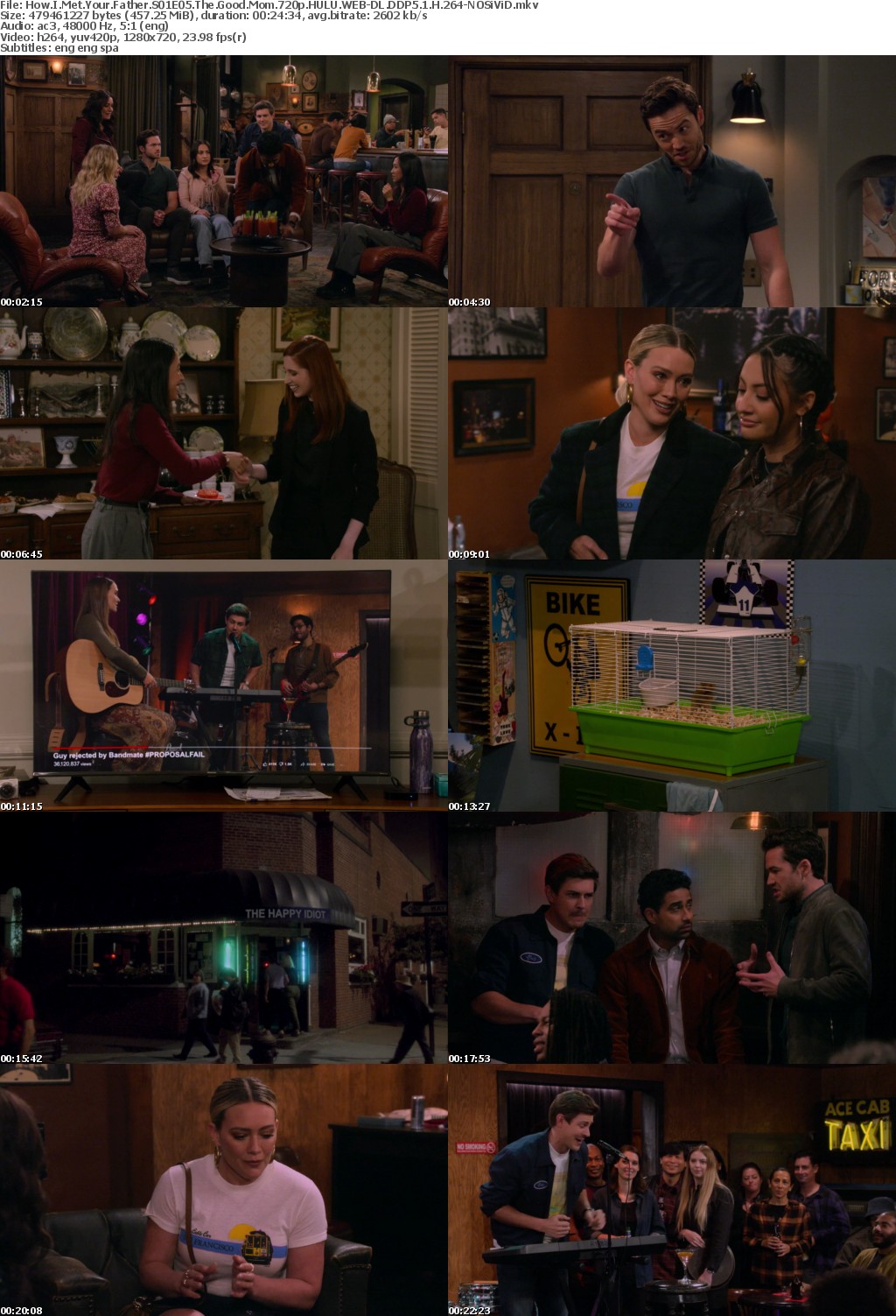 How I Met Your Father S01E05 The Good Mom 720p HULU WEBRip DDP5 1 x264-NOSiViD