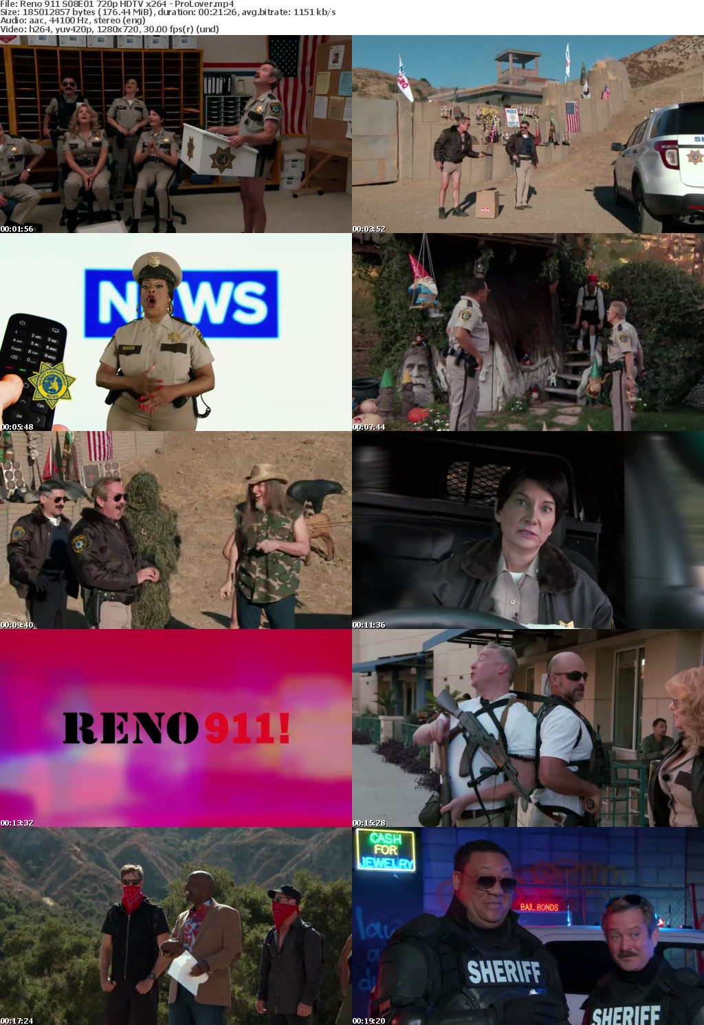 Reno 911 S08 Complete 720p HDTV x264 - ProLover