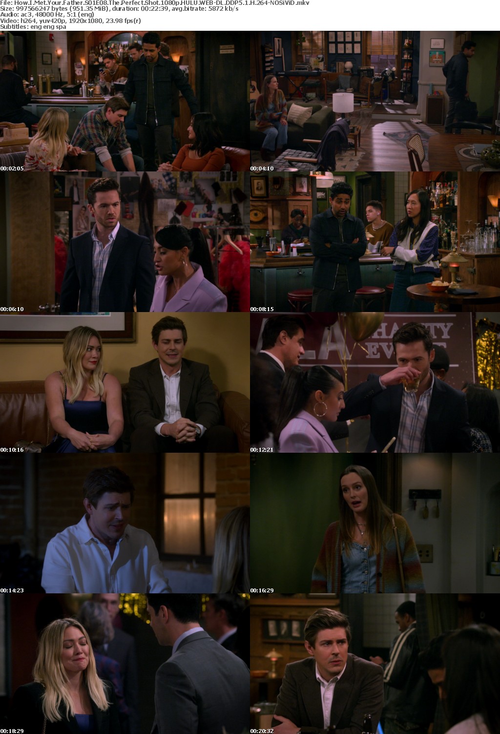 How I Met Your Father S01E08 The Perfect Shot 1080p HULU WEBRip DDP5 1 x264-NOSiViD