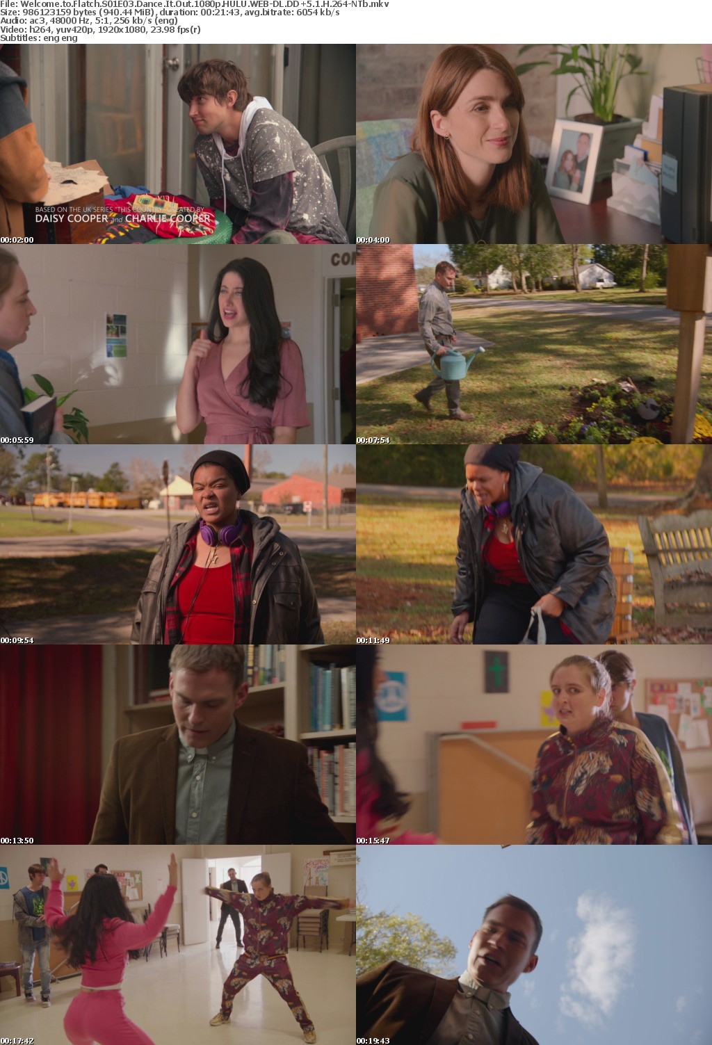 Welcome to Flatch S01E03 Dance It Out 1080p HULU WEBRip DDP5 1 x264-NTb
