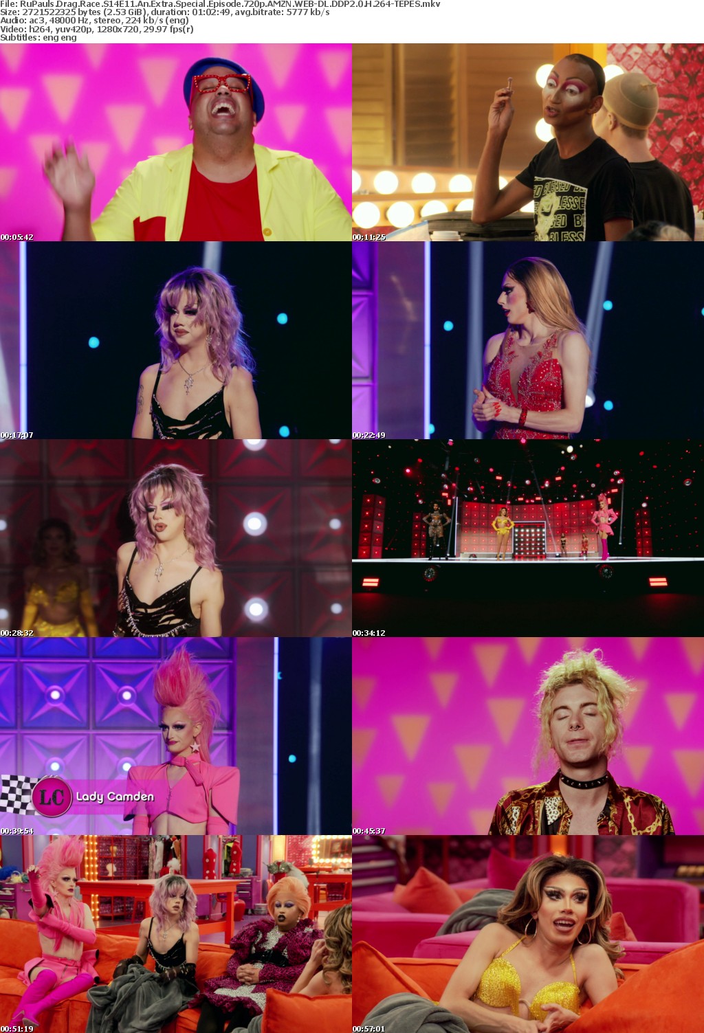 RuPauls Drag Race S14E11 An Extra Special Episode 720p AMZN WEBRip DDP2 0 x264-TEPES