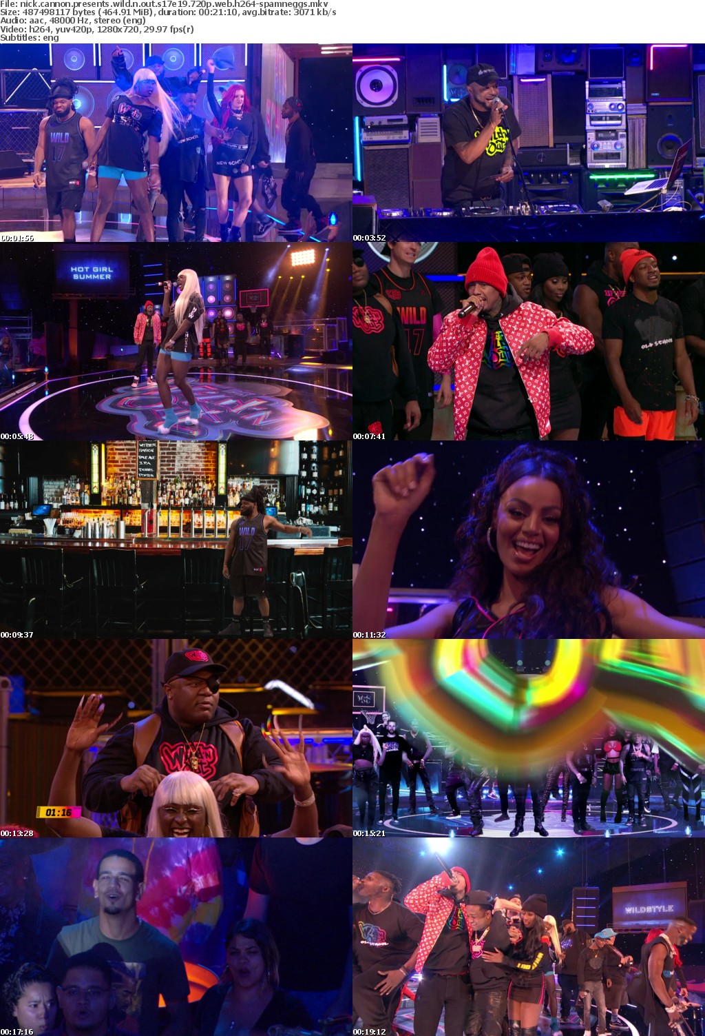 Nick Cannon Presents Wild N Out S17E19 720p WEB H264-SPAMnEGGS