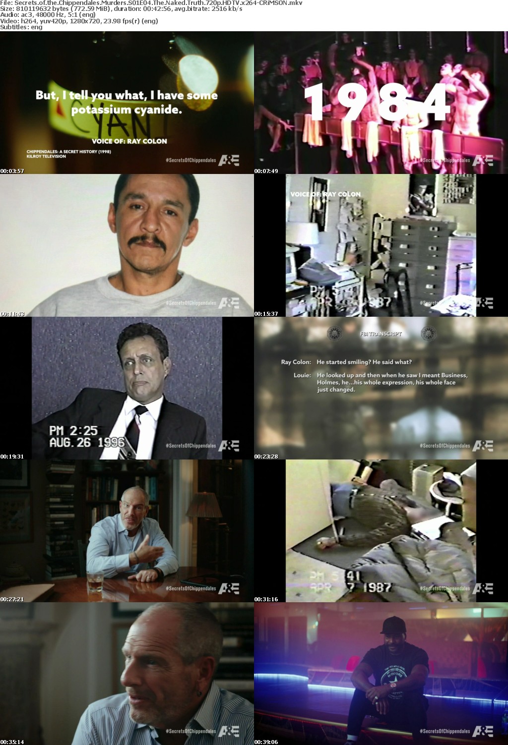 Secrets of the Chippendales Murders S01E04 The Naked Truth 720p HDTV x264-CRiMSON