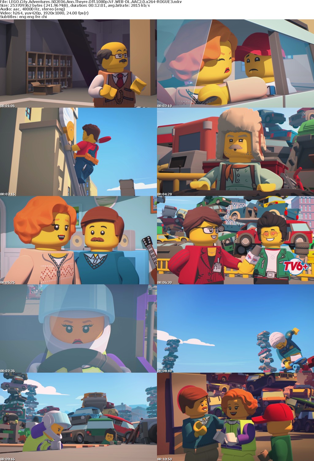 LEGO City Adventures S02 1080p NF WEBRip AAC2 0 x264-ROGUE3