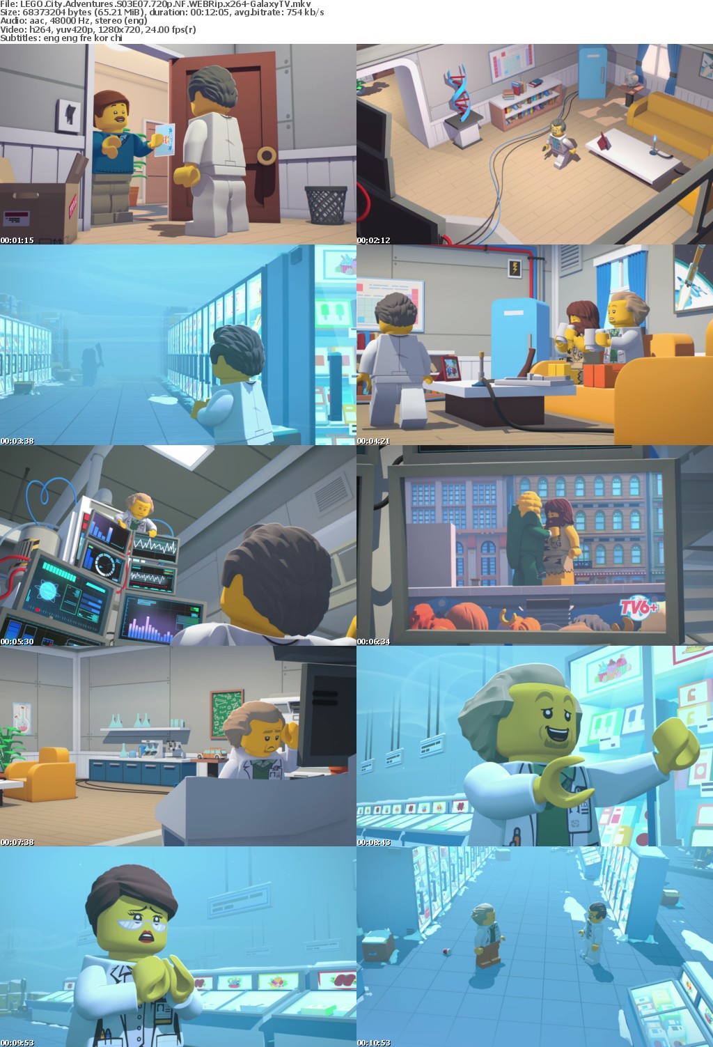 LEGO City Adventures S03 COMPLETE 720p NF WEBRip x264-GalaxyTV