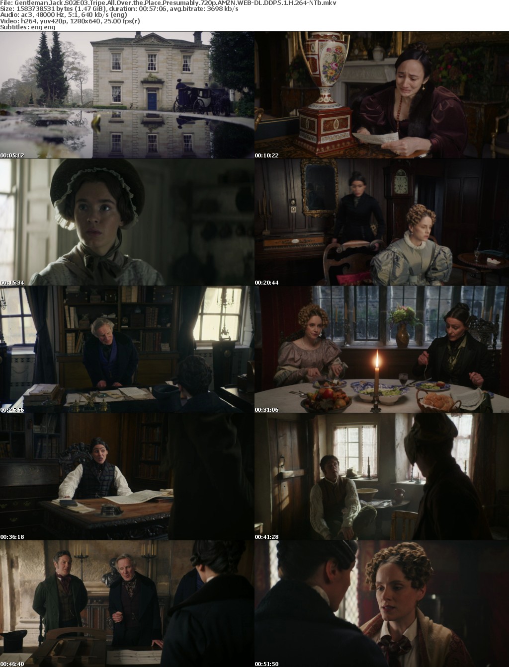 Gentleman Jack S02E03 Tripe All Over the Place Presumably 720p AMZN WEBRip DDP5 1 x264-NTb