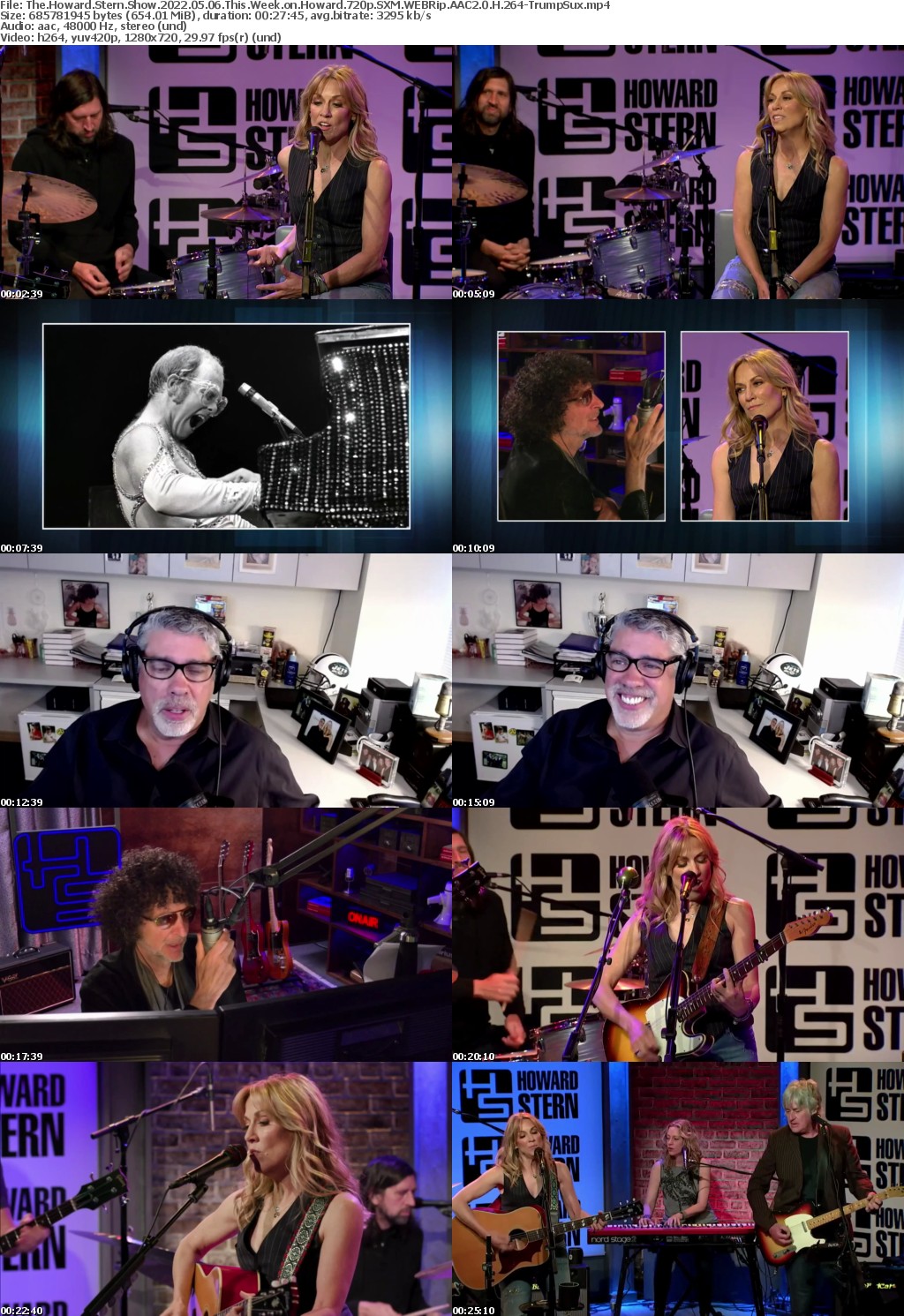 The Howard Stern Show 2022 05 06 This Week on Howard 720p Dbaum2