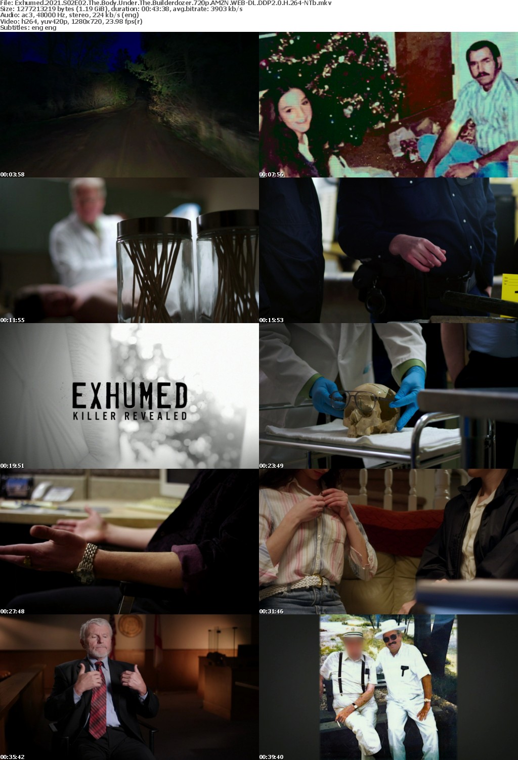 Exhumed 2021 S02E02 The Body Under The Builderdozer 720p AMZN WEBRip DDP2 0 x264-NTb