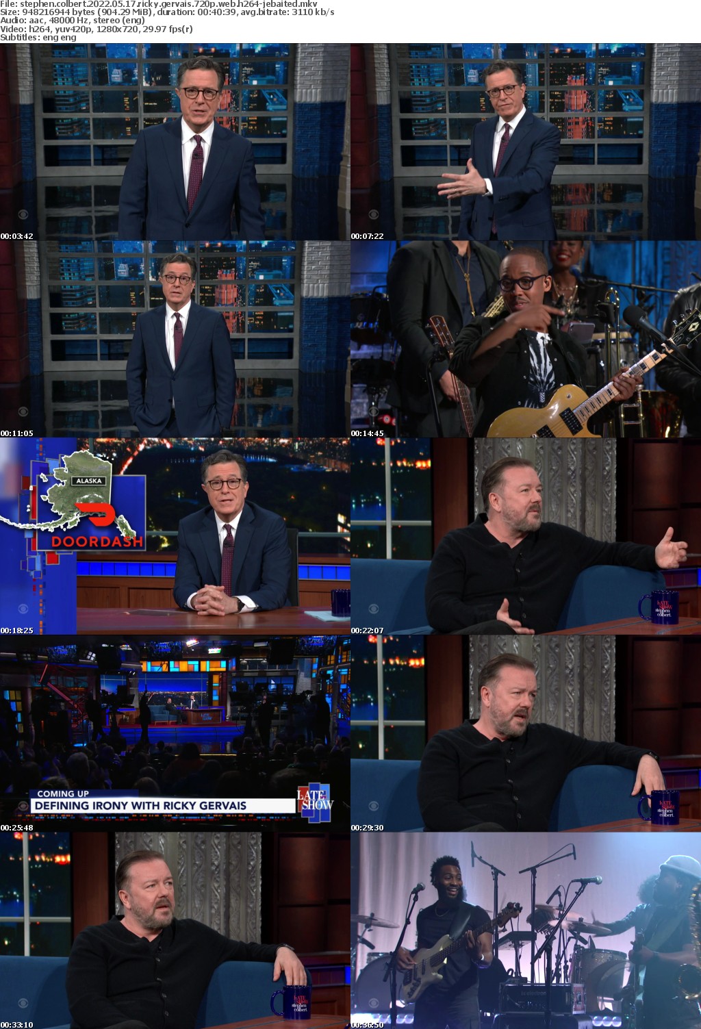 Stephen Colbert 2022 05 17 Ricky Gervais 720p WEB H264-JEBAITED