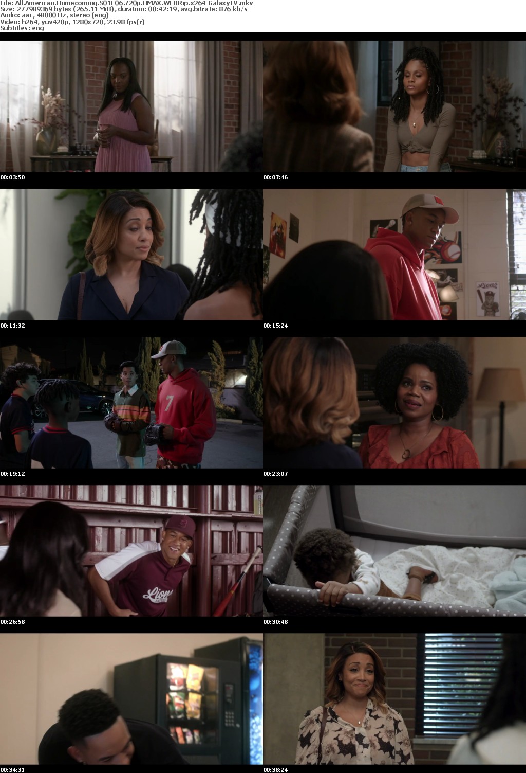 All American Homecoming S01 COMPLETE 720p HMAX WEBRip x264-GalaxyTV