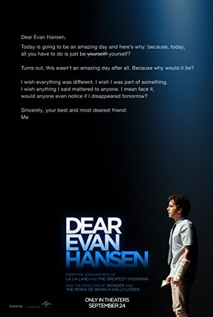 Dear Evan Hansen 2021 BluRay 1080p Hindi English DD5 1 ESub x264-themoviesboss
