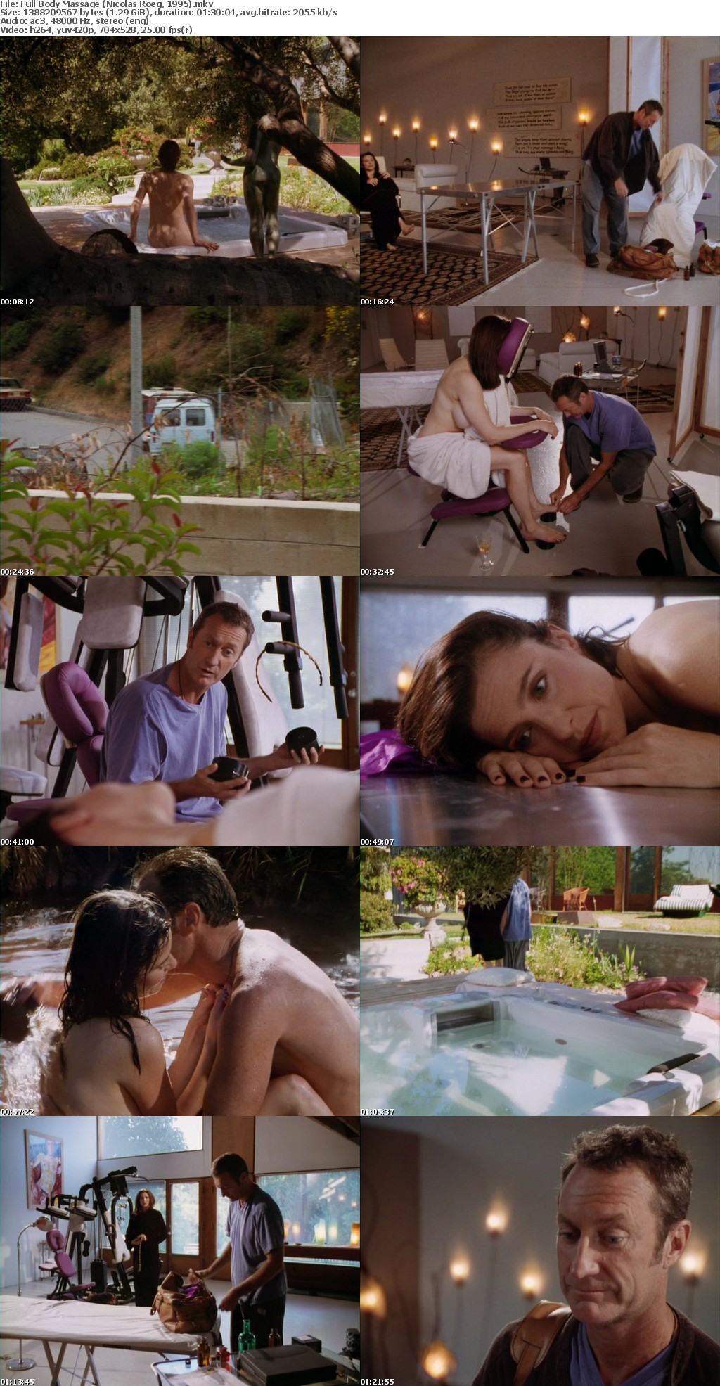 Full Body Massage 1995 - USA erotic drama