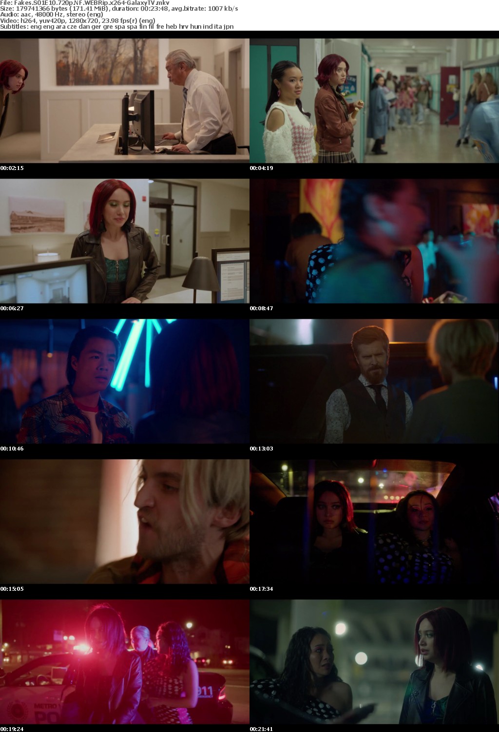Fakes S01 COMPLETE 720p NF WEBRip x264-GalaxyTV