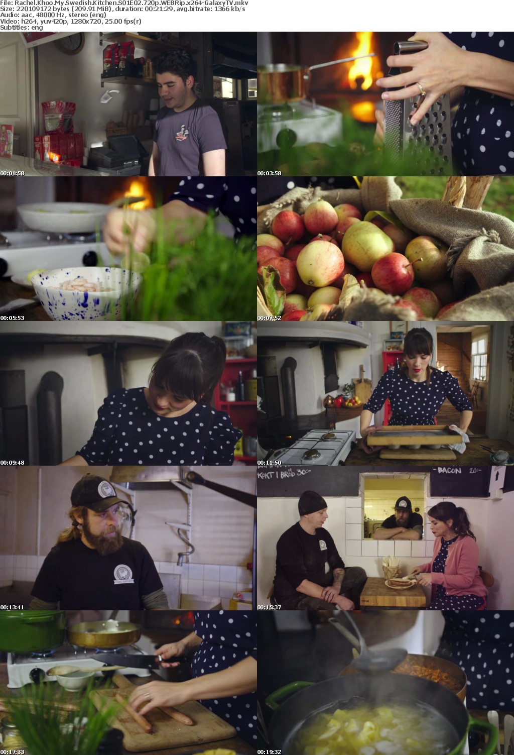 Rachel Khoo My Swedish Kitchen S01 COMPLETE 720p WEBRip x264-GalaxyTV