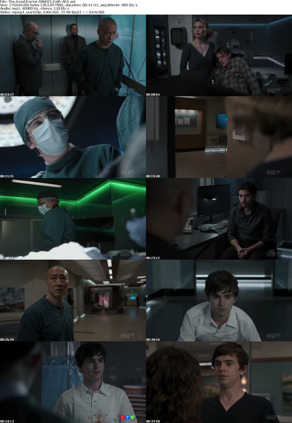 The Good Doctor S06E01 XviD-AFG