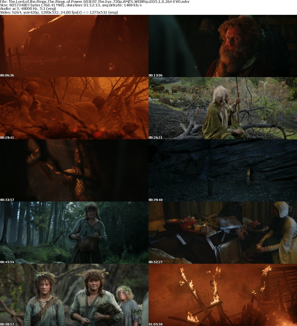 The Lord of the Rings The Rings of Power S01E07 The Eye 720p AMZN WEBRip DD5 1 X 264-EVO