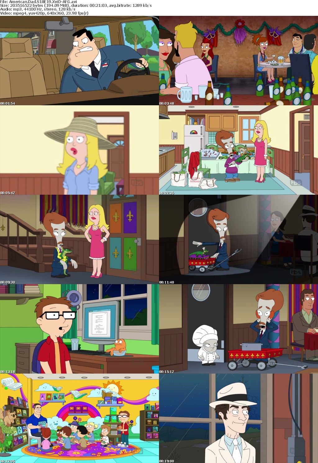 American Dad S18E19 XviD-AFG