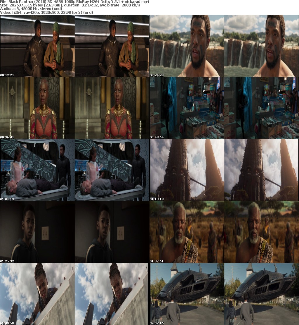 Black Panther (2018) 3D HSBS 1080p BluRay H264 DolbyD 5 1 nickarad