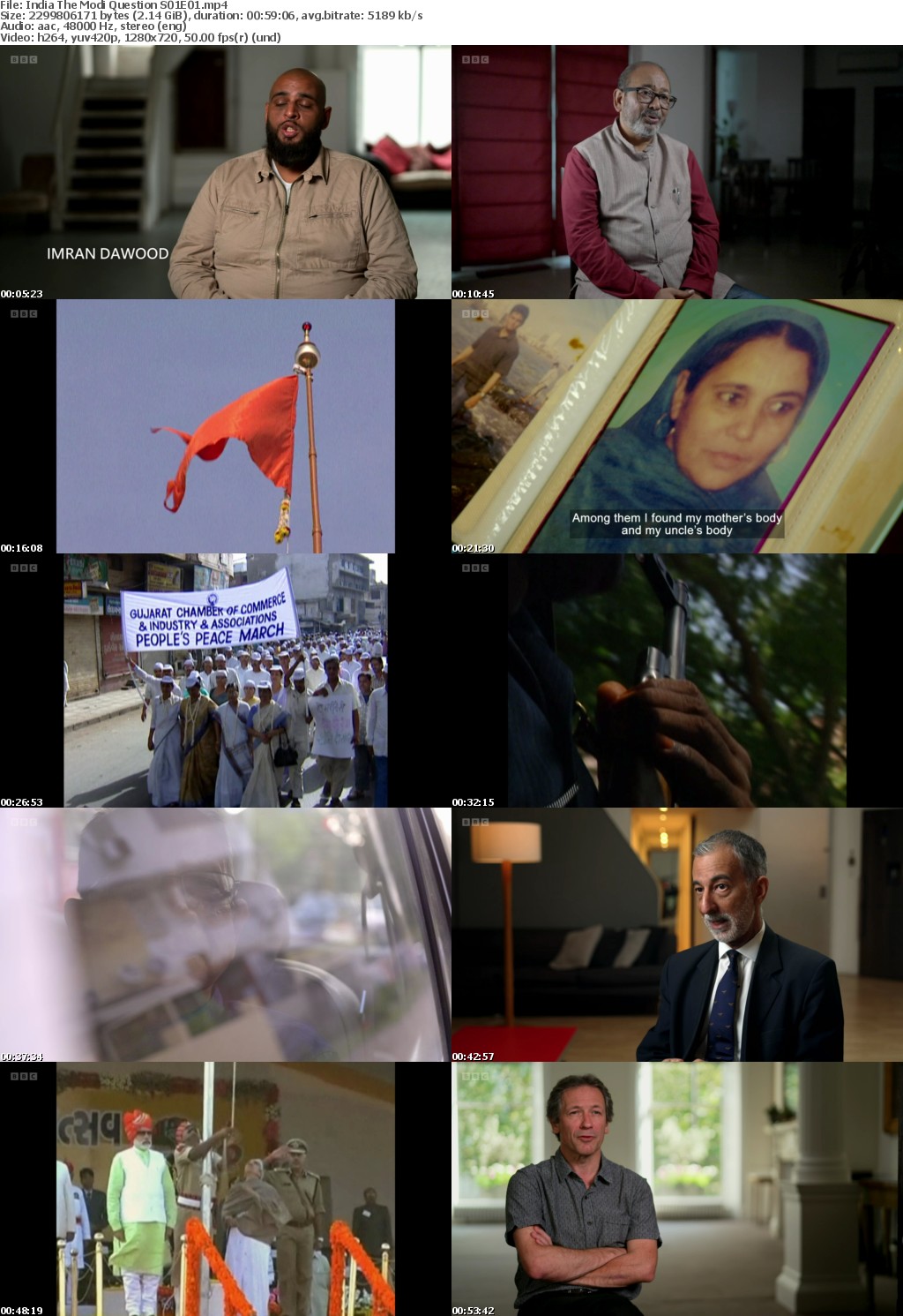 India The Modi Question S01 complete (1280x720p HD, 50fps, soft Eng subs)