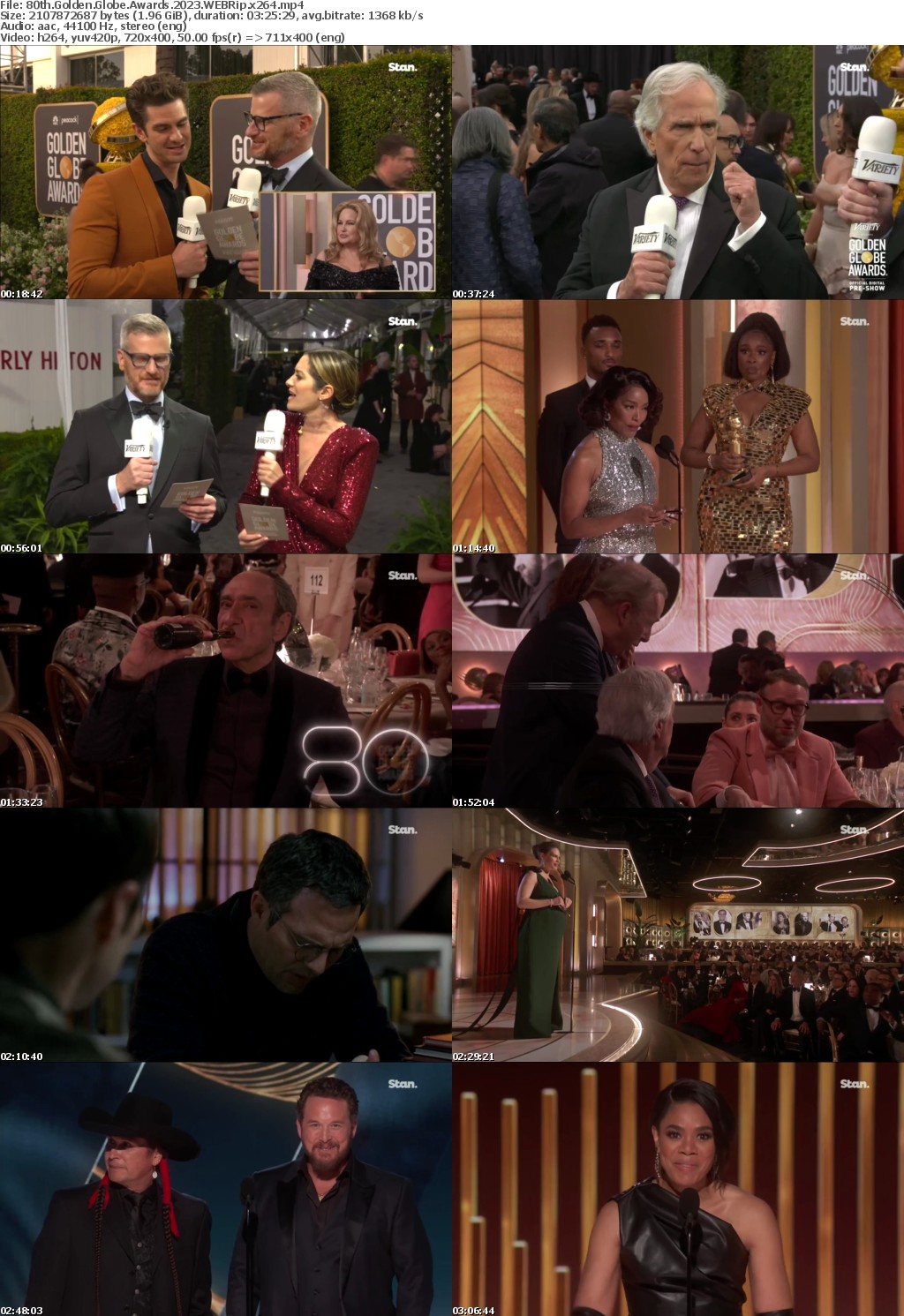 80th Golden Globe Awards 2023 WEBRip x264