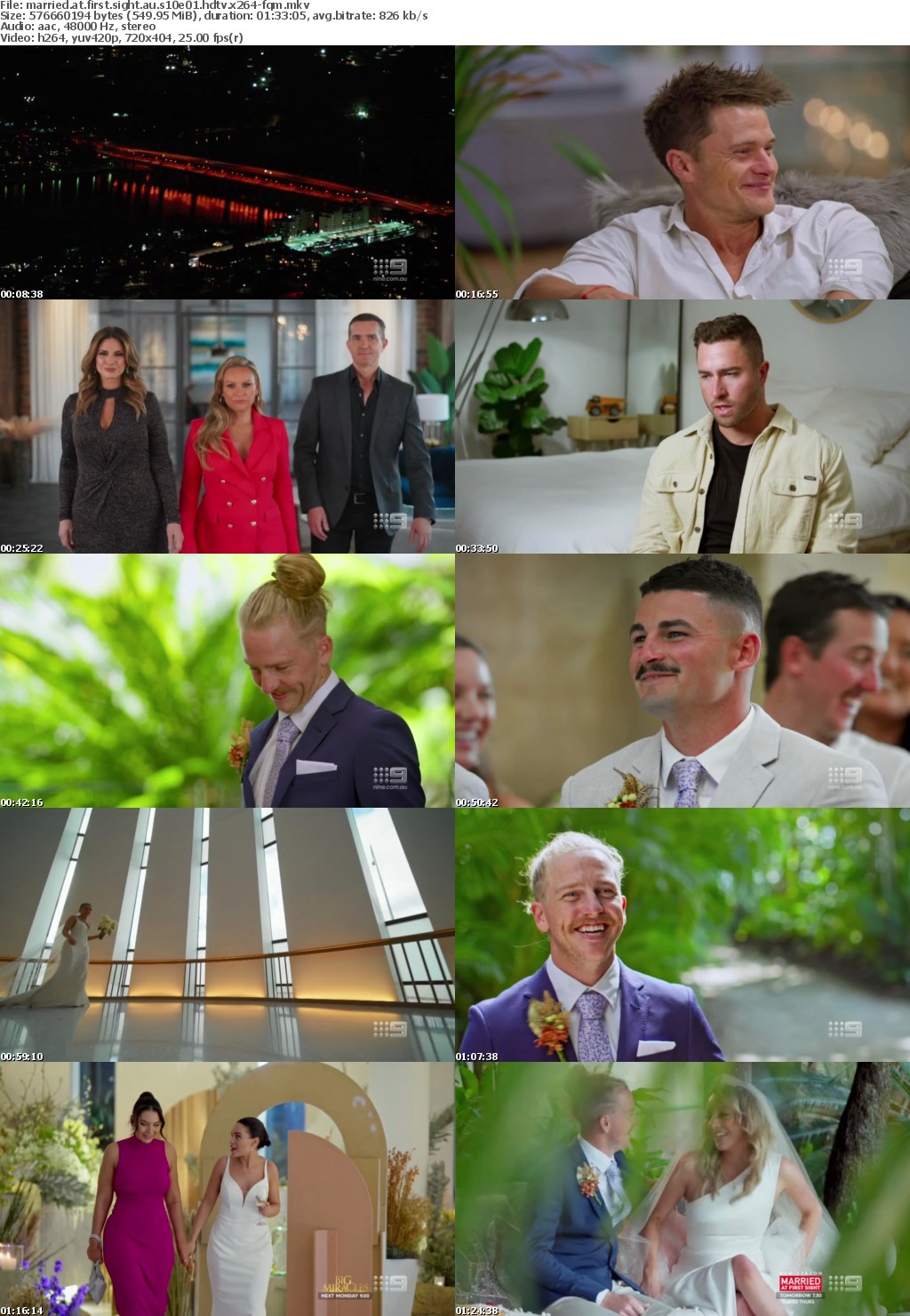 Married At First Sight AU S10E01 HDTV x264-FQM