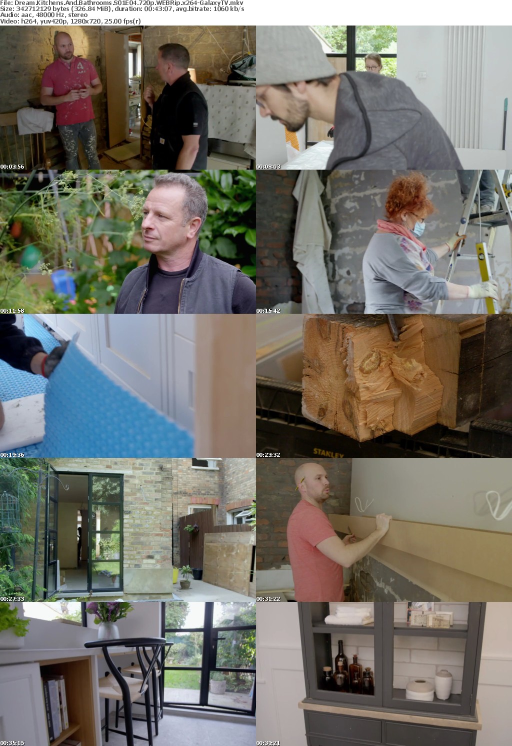 Dream Kitchens And Bathrooms S01 COMPLETE 720p WEBRip x264-GalaxyTV