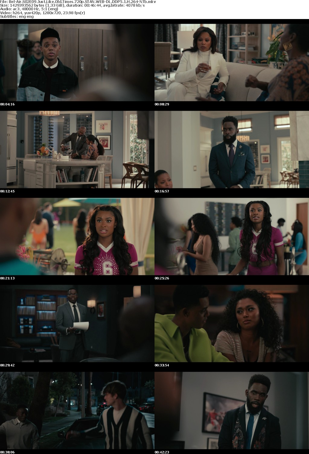 Bel-Air S02E09 Just Like Old Times 720p STAN WEBRip DDP5 1 x264-NTb