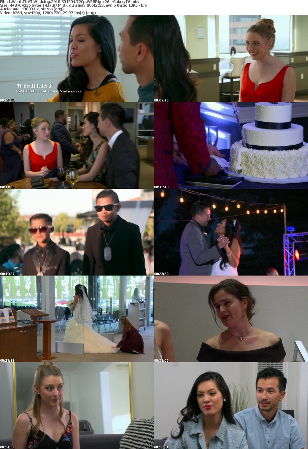 I Want THAT Wedding 2018 S01 COMPLETE 720p WEBRip x264-GalaxyTV
