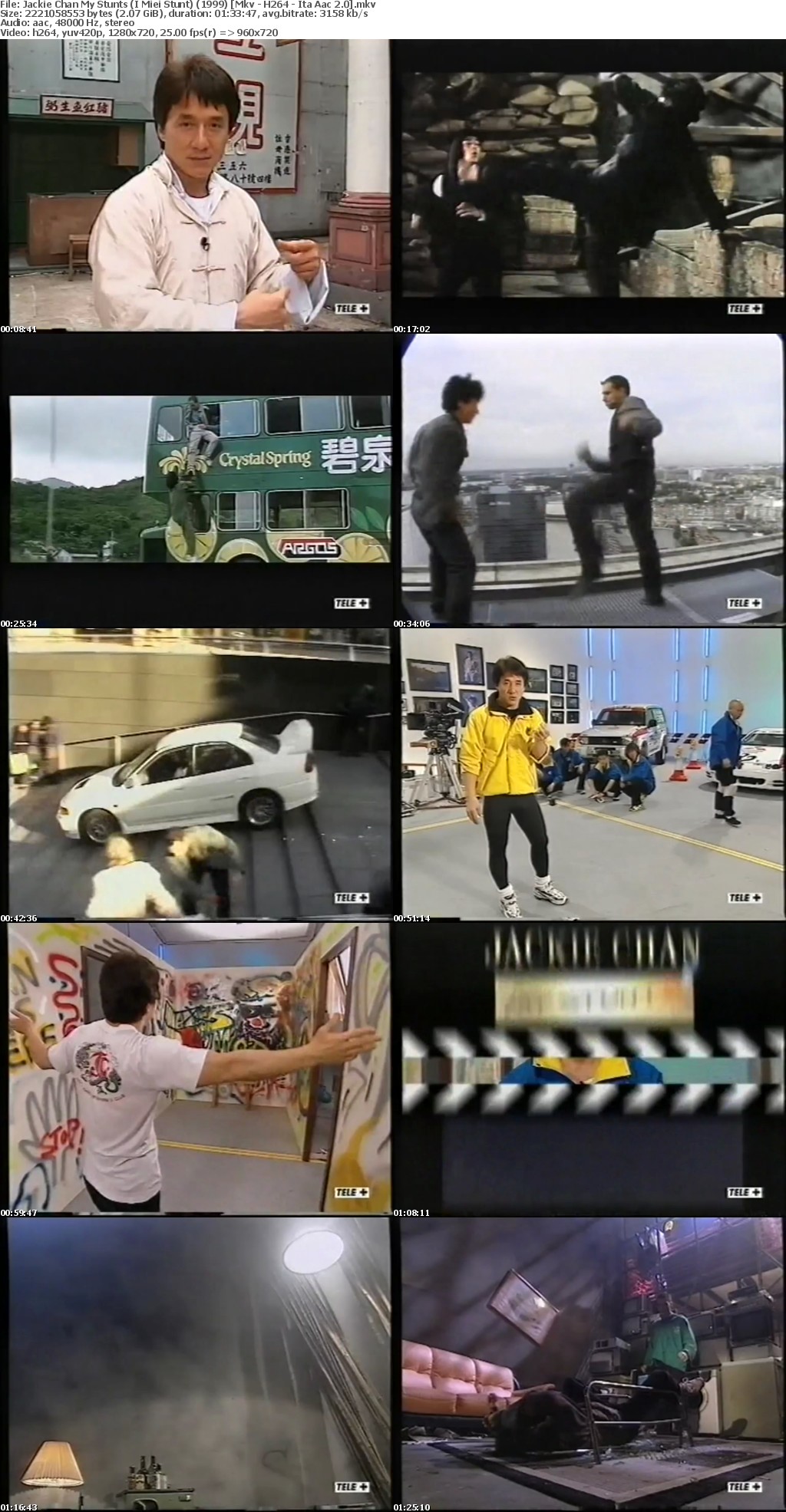 Jackie Chan My Stunts (I Miei Stunt) (1999) Mkv - H264 - Ita Aac 2 0