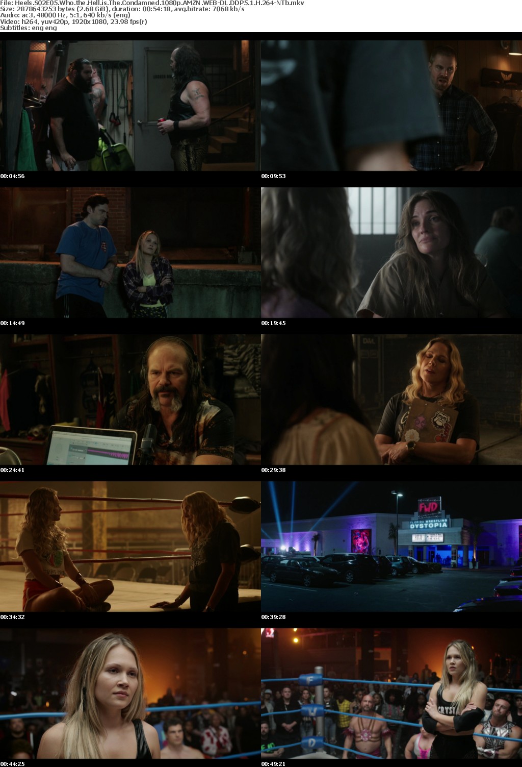 Heels S02E05 Who the Hell is The Condamned 1080p AMZN WEB-DL DDP5 1 H 264-NTb