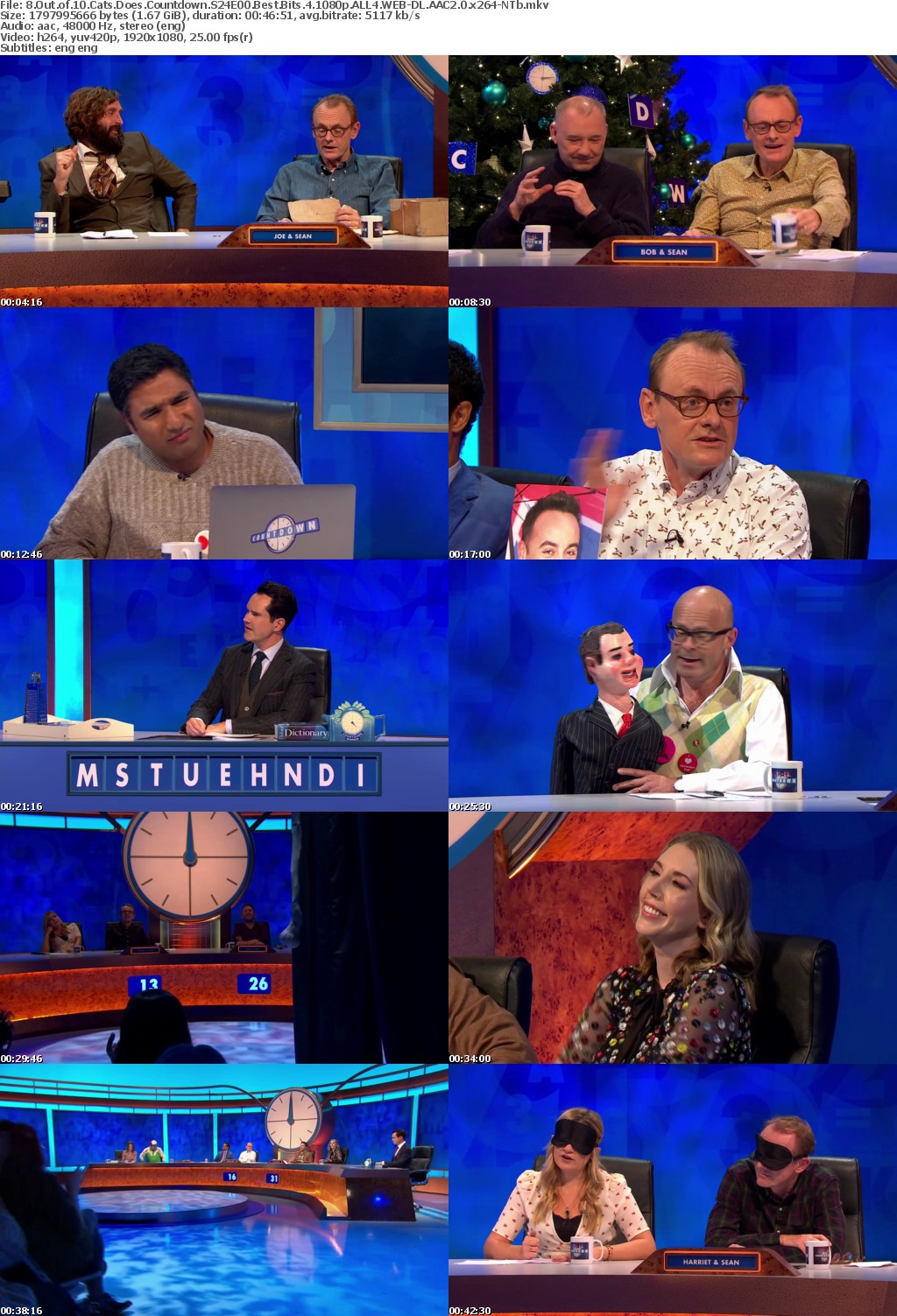8 Out of 10 Cats Does Countdown S24E00 Best Bits 4 1080p ALL4 WEB-DL AAC2 0 x264-NTb